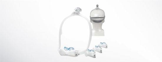 Non Rx CPAP mask kit with cushions